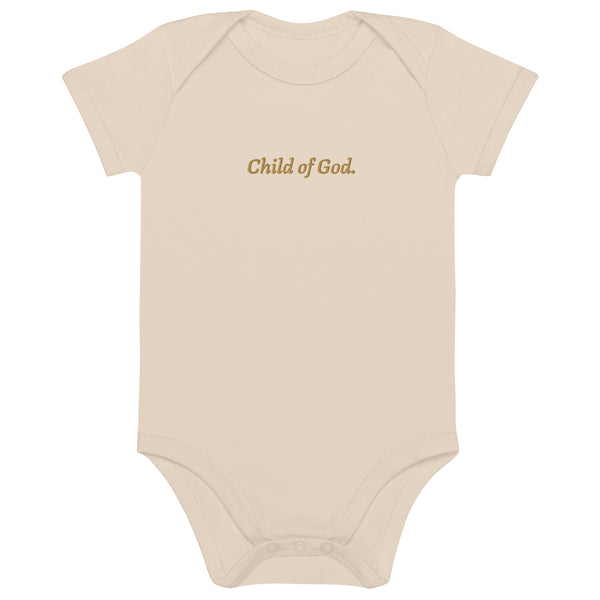 Organic cotton baby bodysuit